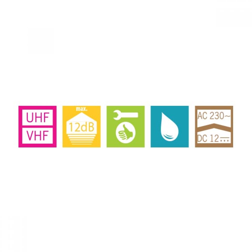 Εξωτερική Κεραία 12db HN16  Πλέγμα